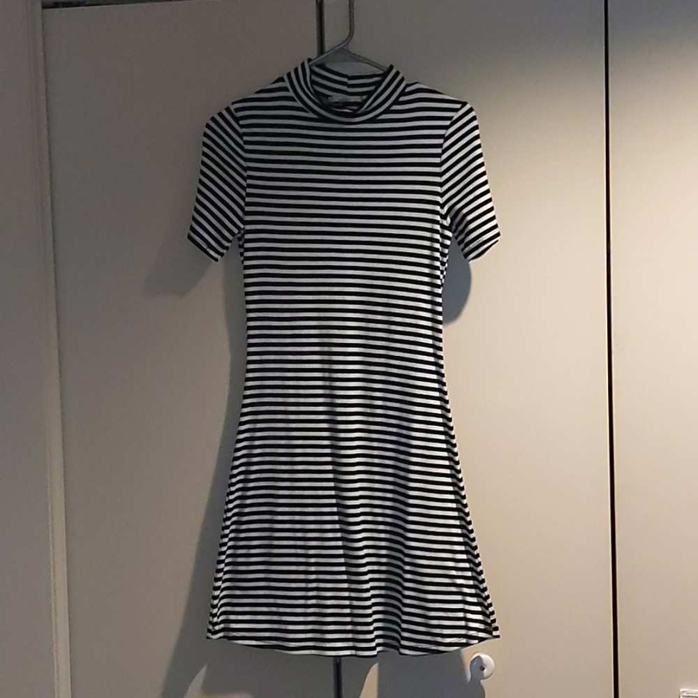 striped dress
